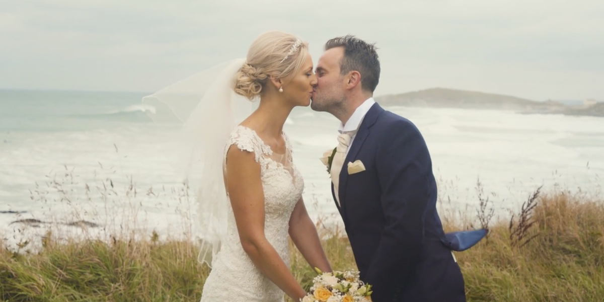 fistral beach hotel wedding video