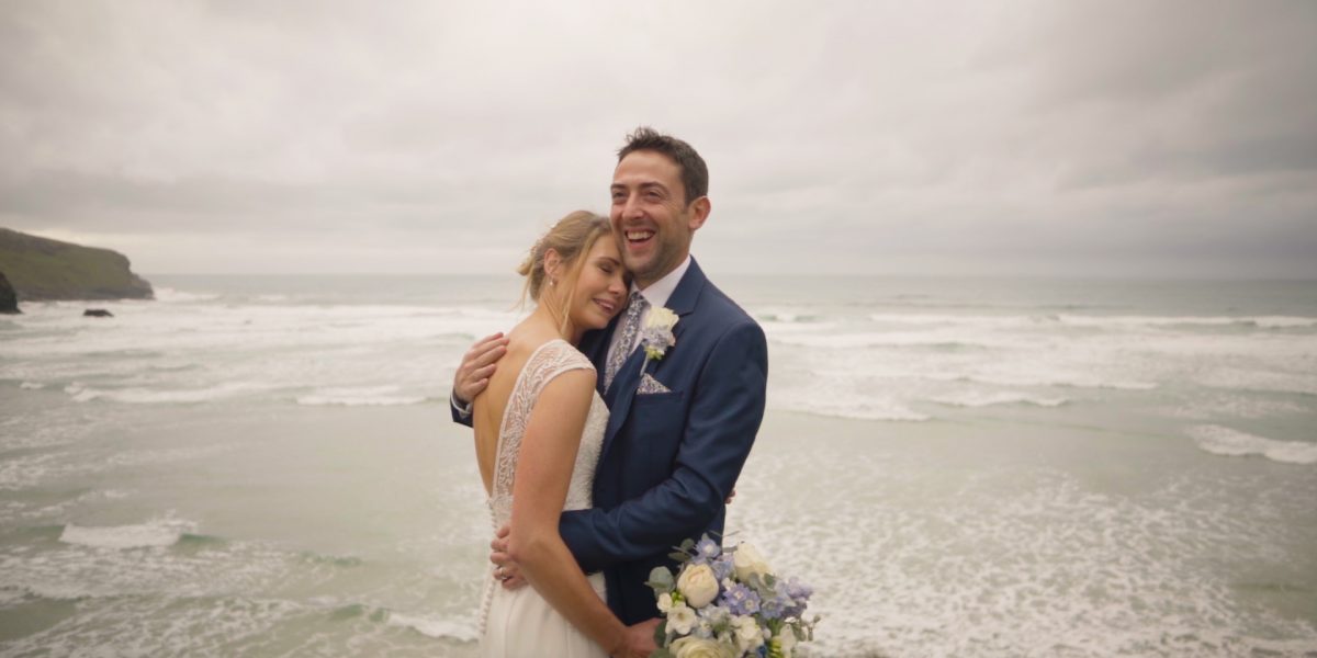 Bedruthan Steps wedding video