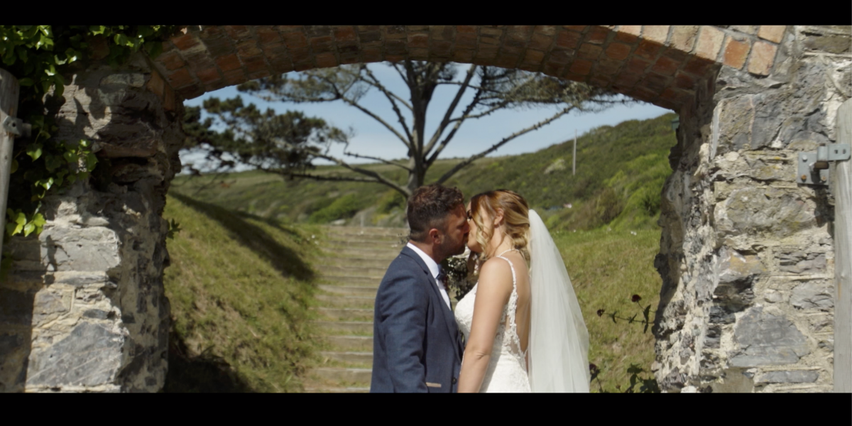 wedding video at polhawn fort