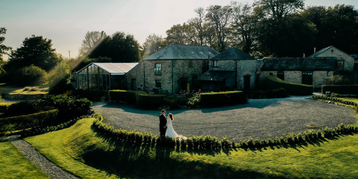 Trevenna Barns wedding